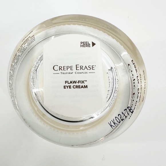 Body Firm Crepe Erase Flaw Fix Eye Cream Trufirm Complex 1 fl oz NEW SEALED - Picture 2 of 3
